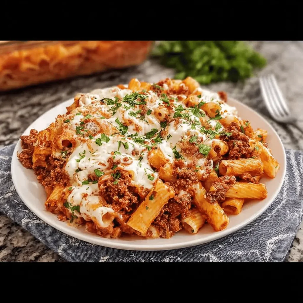 Best Baked Ziti Ever