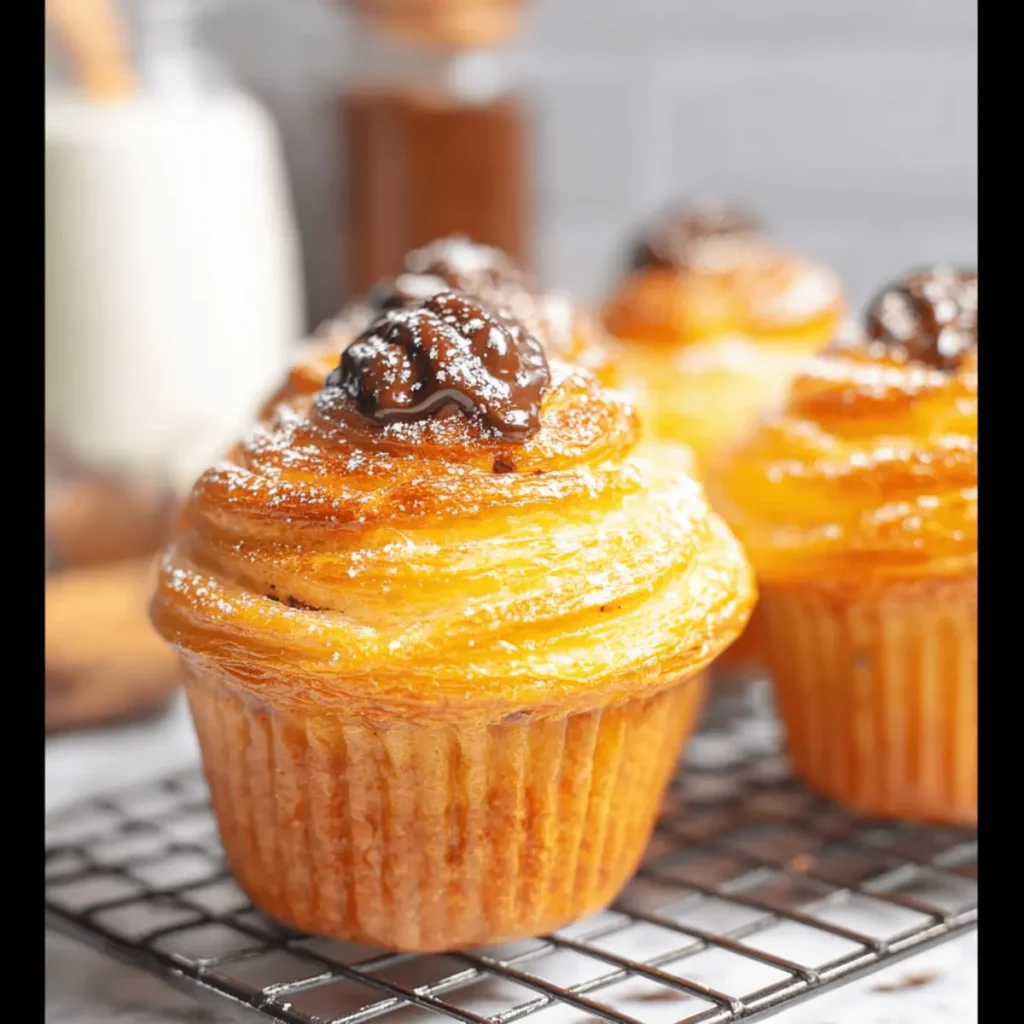 Chocolate-Filled Cruffin Recipe