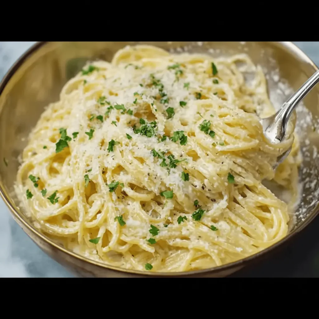 Creamy Garlic Parmesan Pasta