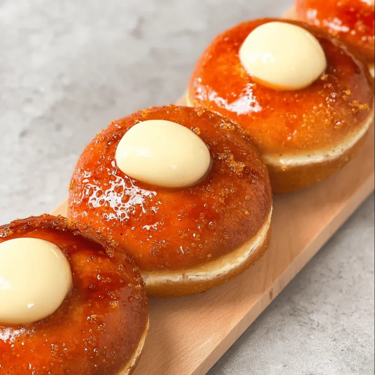 Easy Crème Brûlée Donuts