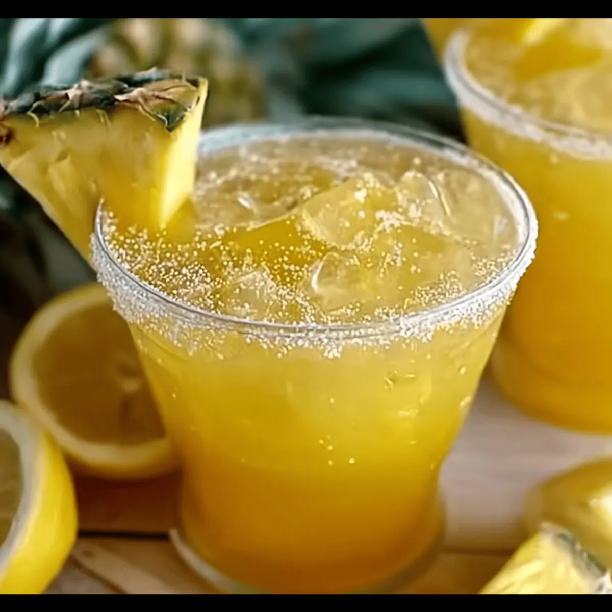 Pineapple Lemon Drop Bliss: The Best Refreshing Sip Ever