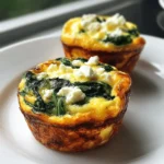 Quick & Healthy Egg Muffins with Spinach and Feta – A Perfect Breakfast