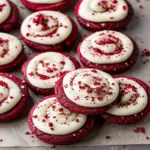 Red Velvet Cupcake Cookies