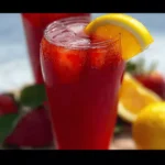 Refreshing Hibiscus Tea Strawberry-Lemonade Refresher