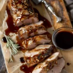 Balsamic Glazed Pork Tenderloin