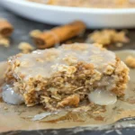 Cinnamon Roll Baked Oatmeal
