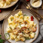 Creamy Jamaican Shrimp Rasta Pasta