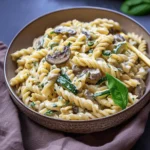 Creamy Mushroom Zucchini Pasta