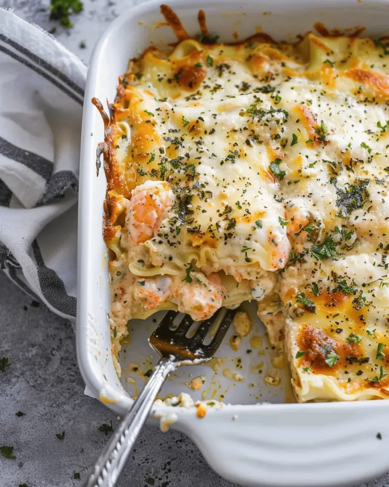 Creamy Seafood Lasagna