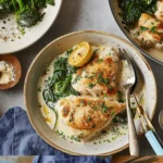 Creamy garlic chicken