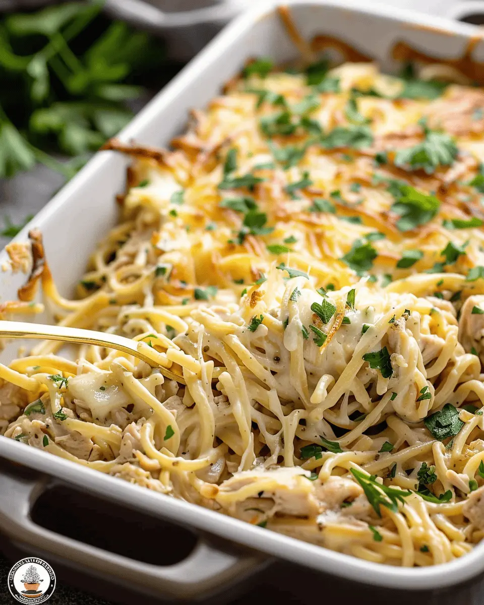 Easy Chicken Tetrazzini: A Cozy Family Favorite with Turkey Bacon