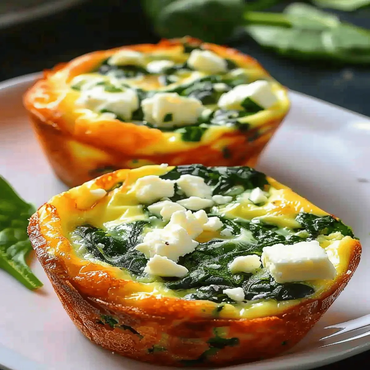 Egg Muffins with Spinach and Feta: Easy Breakfast Bliss!