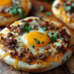 English Muffin Breakfast Pizza