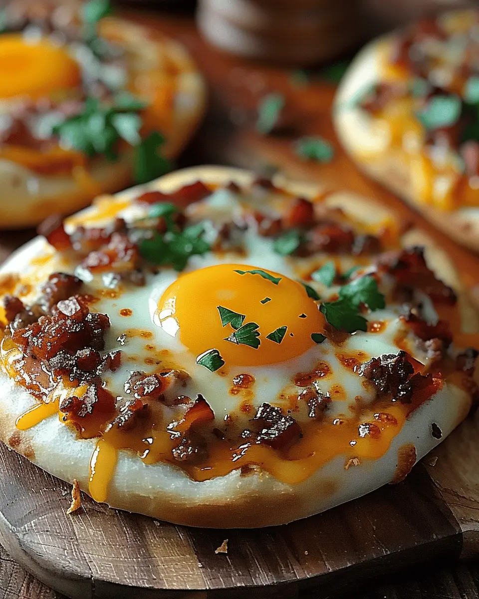 English Muffin Breakfast Pizza