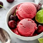 Fresh Cherry Sorbet Recipe