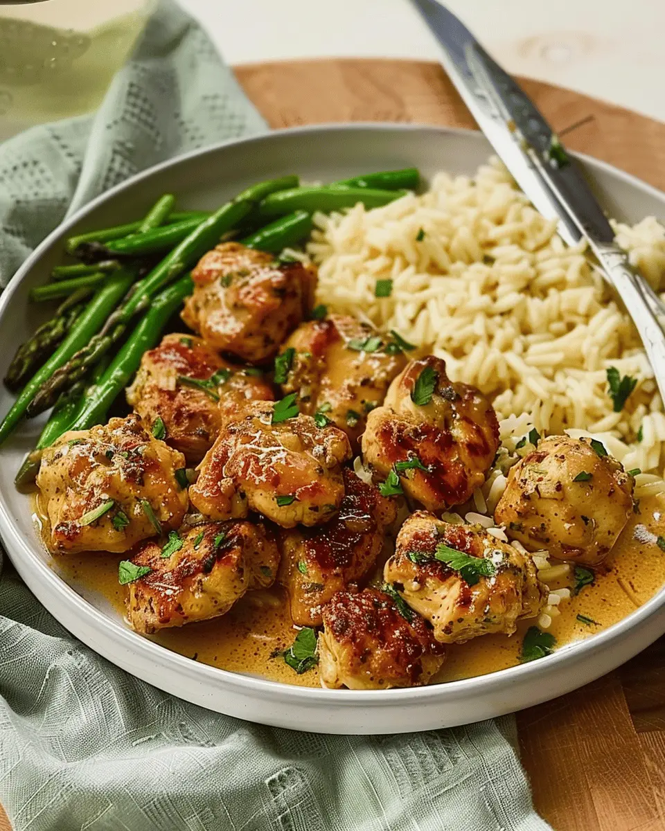 Garlic Butter Chicken Bites