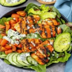 Grilled Buffalo Chicken Salad