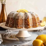 Italian Lemon Pound Cake Recipe