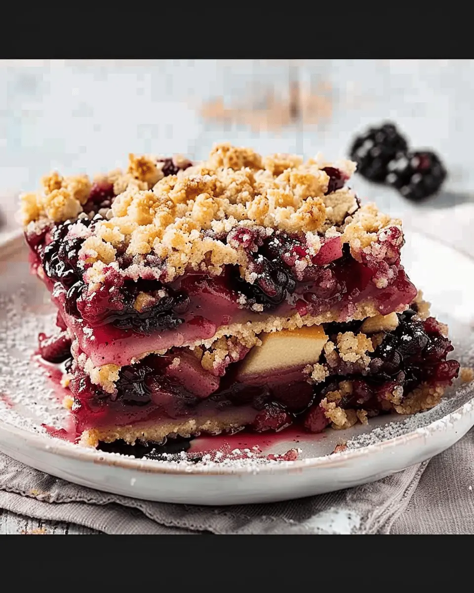 Jamie Oliver Apple and Blackberry Crumble Recipe