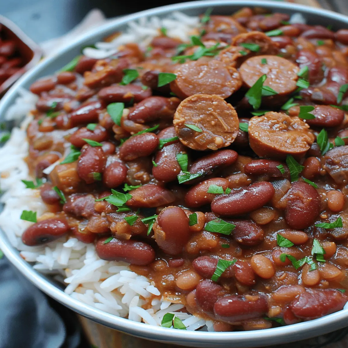 Louisiana Red Beans & Rice: Comforting & Deliciously Easy!