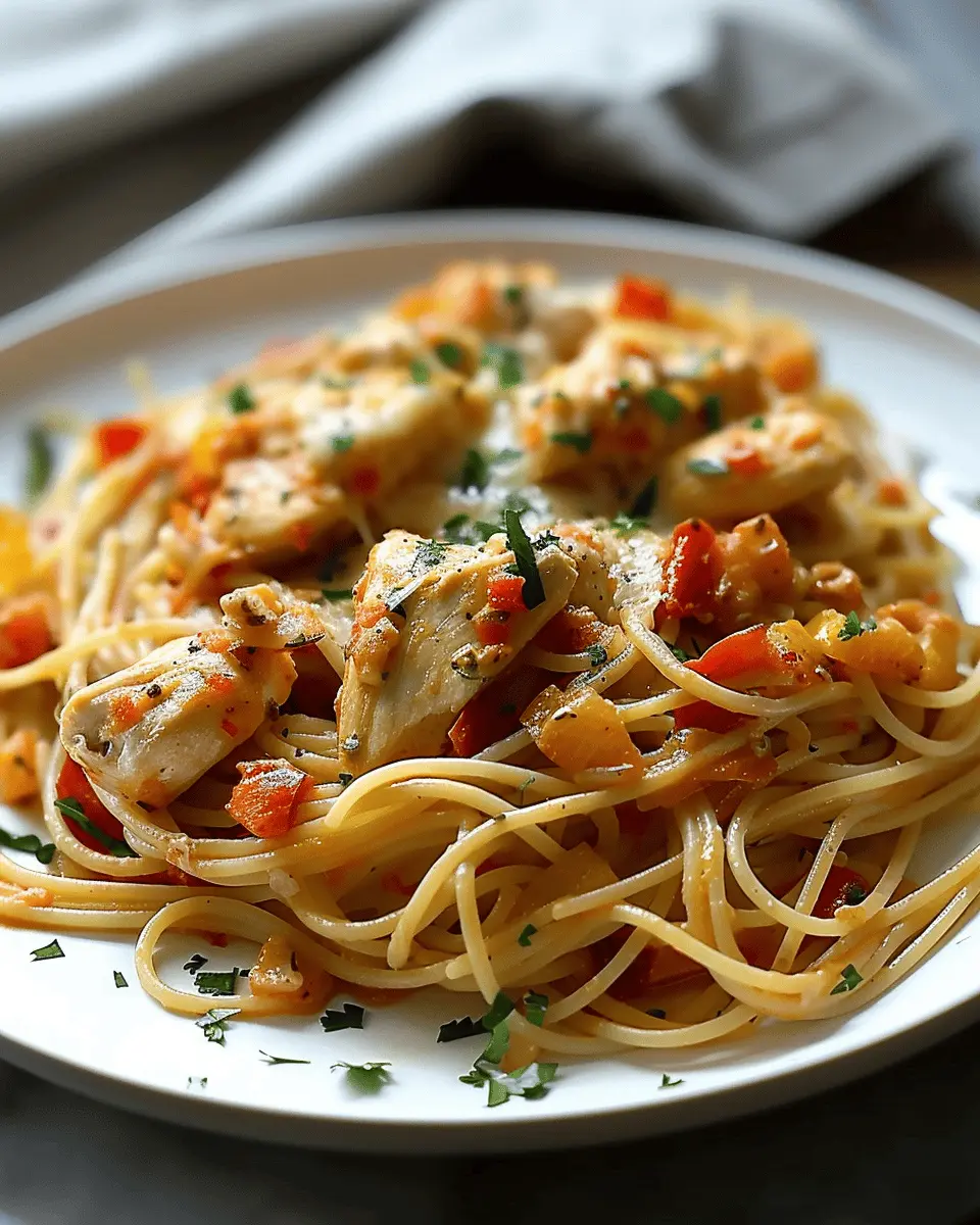 Monterey Chicken Spaghetti: A Juicy Twist with Turkey Bacon