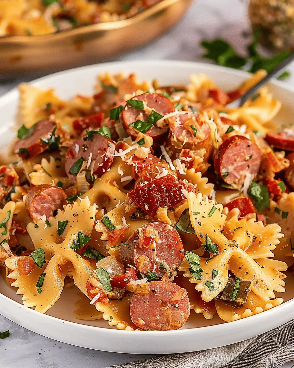 One Pot Kielbasa Pasta: Easy Comfort Food in 30 Minutes