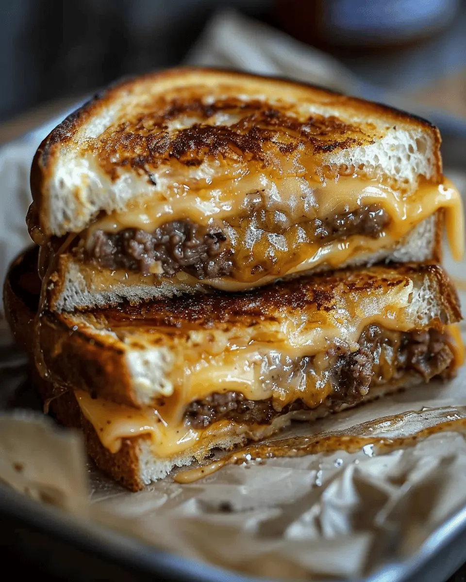 Patty Melts with Secret Sauce: Indulgent Turkey Bacon Twist