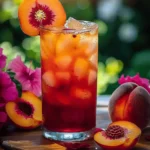 Peach Hibiscus Sunset Tea