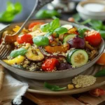 Quinoa Salad with Roasted Vegetables