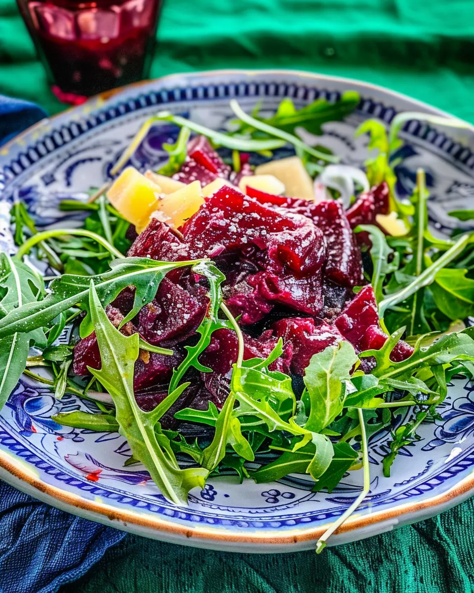 Roasted Beet and Arugula Salad: A Fresh and Easy Delight