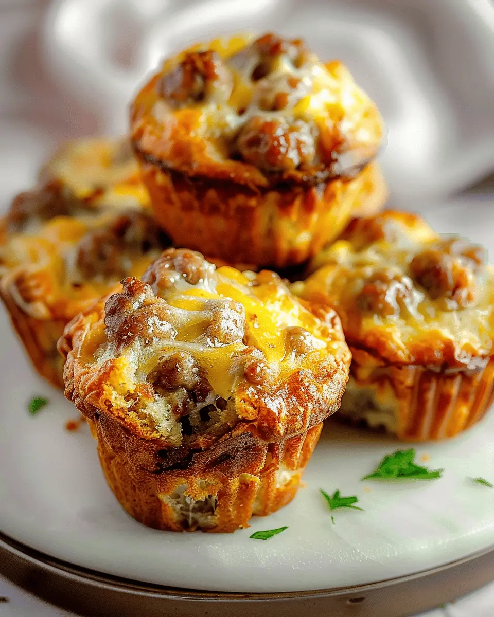 Sausage Muffins: Easy Turkey Bacon and Chicken Ham Delight