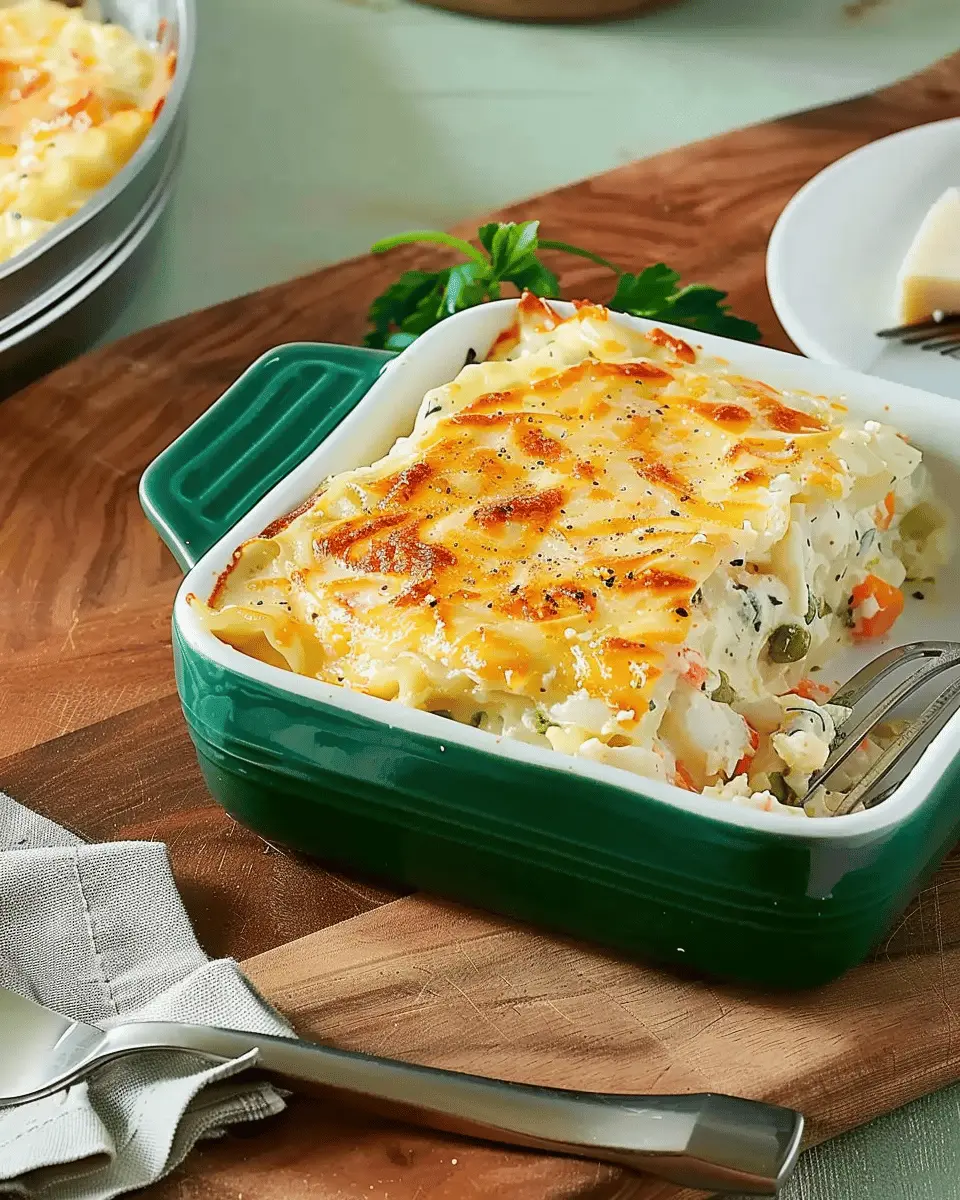 Seafood Lasagna