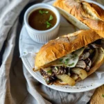 Slow Cooker French Dip Sandwiches