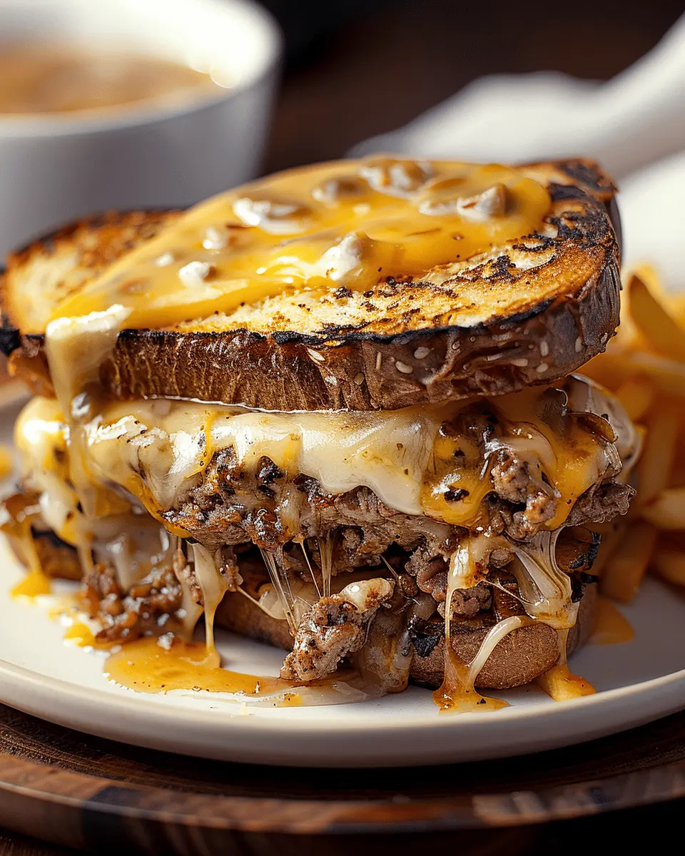 Ultimate Patty Melt with Secret Sauce Recipe