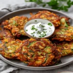 Zucchini & Sweet Potato Fritters