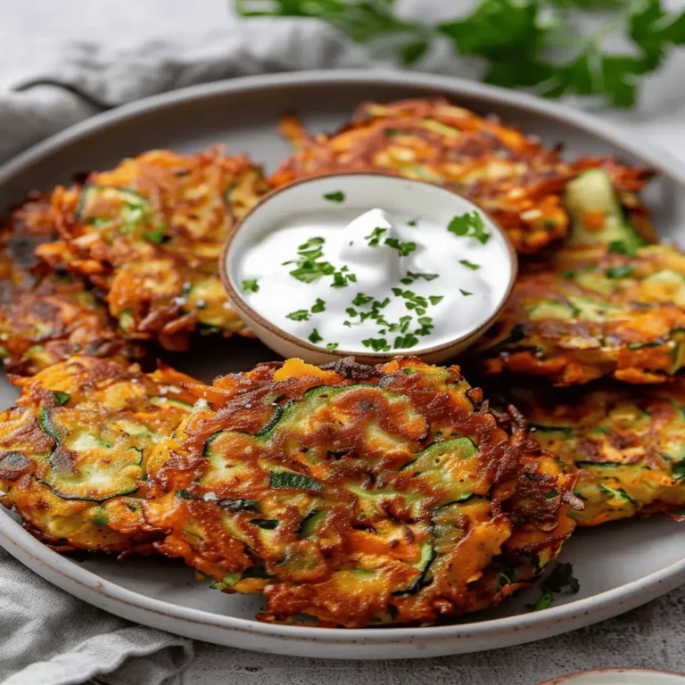 Zucchini & Sweet Potato Fritters