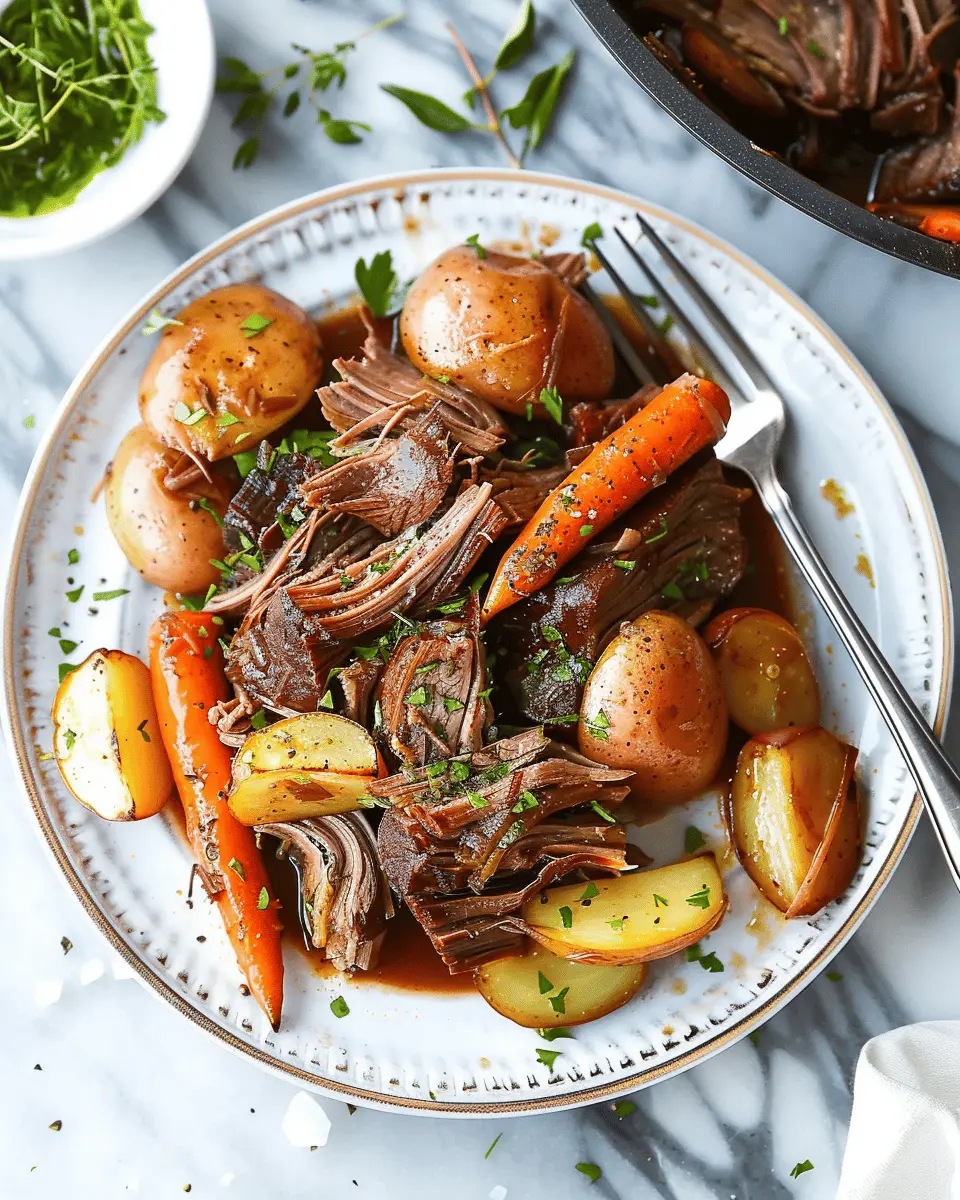 Slow Cooker Pot Roast: Easy Comfort Food Your Family Will Love