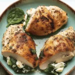 Spinach & Feta Stuffed Chicken Breasts