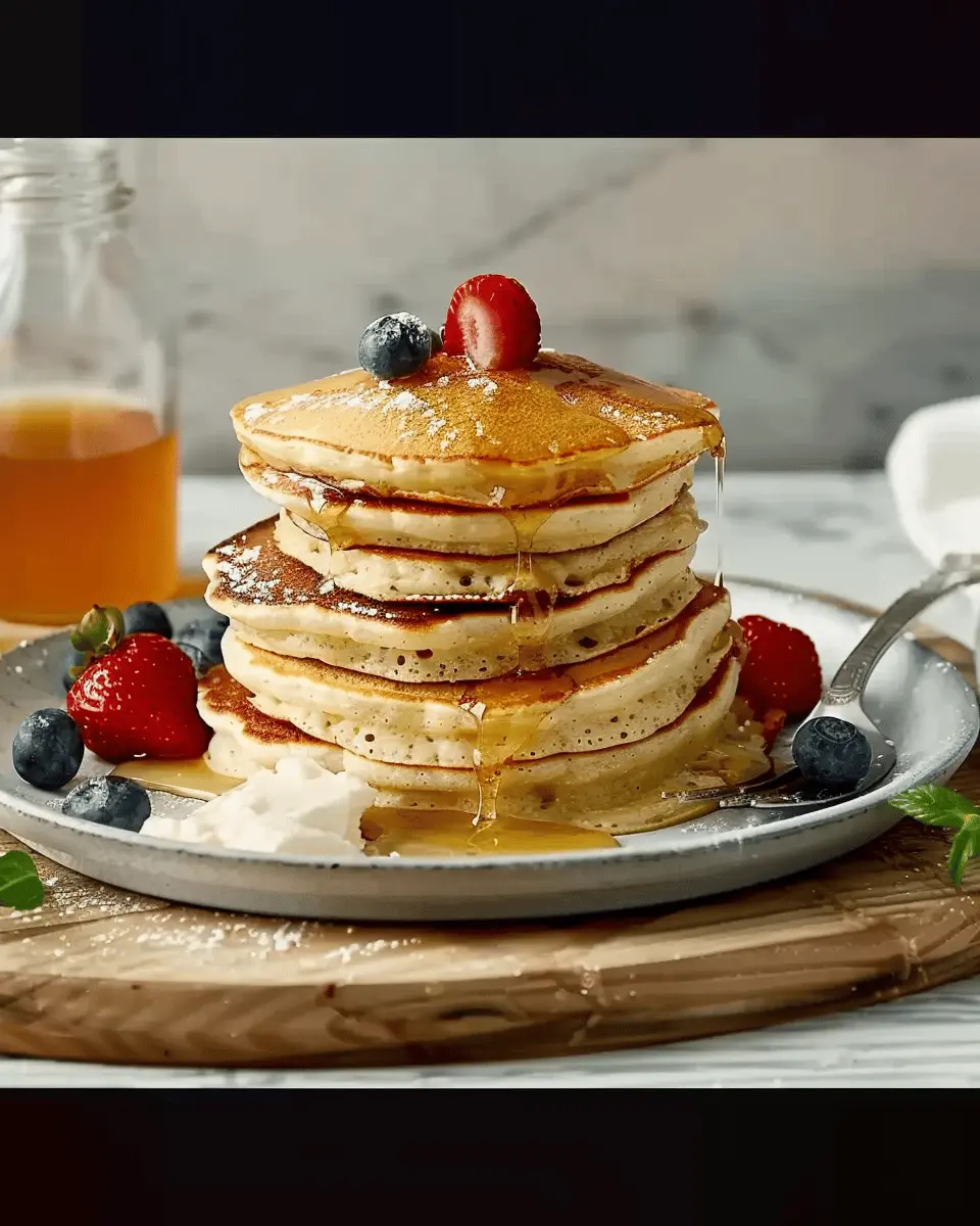 Fluffy Pancakes with Turkey Bacon: The Best Weekend Treat