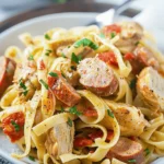 Cajun Chicken and Sausage Pasta