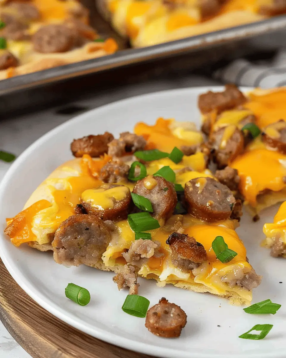 Sausage Breakfast Pizza: Easy Homemade Delight for All Mornings