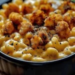 Creamy Honey Pepper Chicken Mac and Cheese Delight