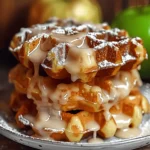 Apple Fritter Waffle Donuts