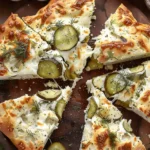Dill Pickle Focaccia Bread
