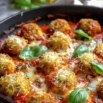 Chicken Parmesan Meatballs