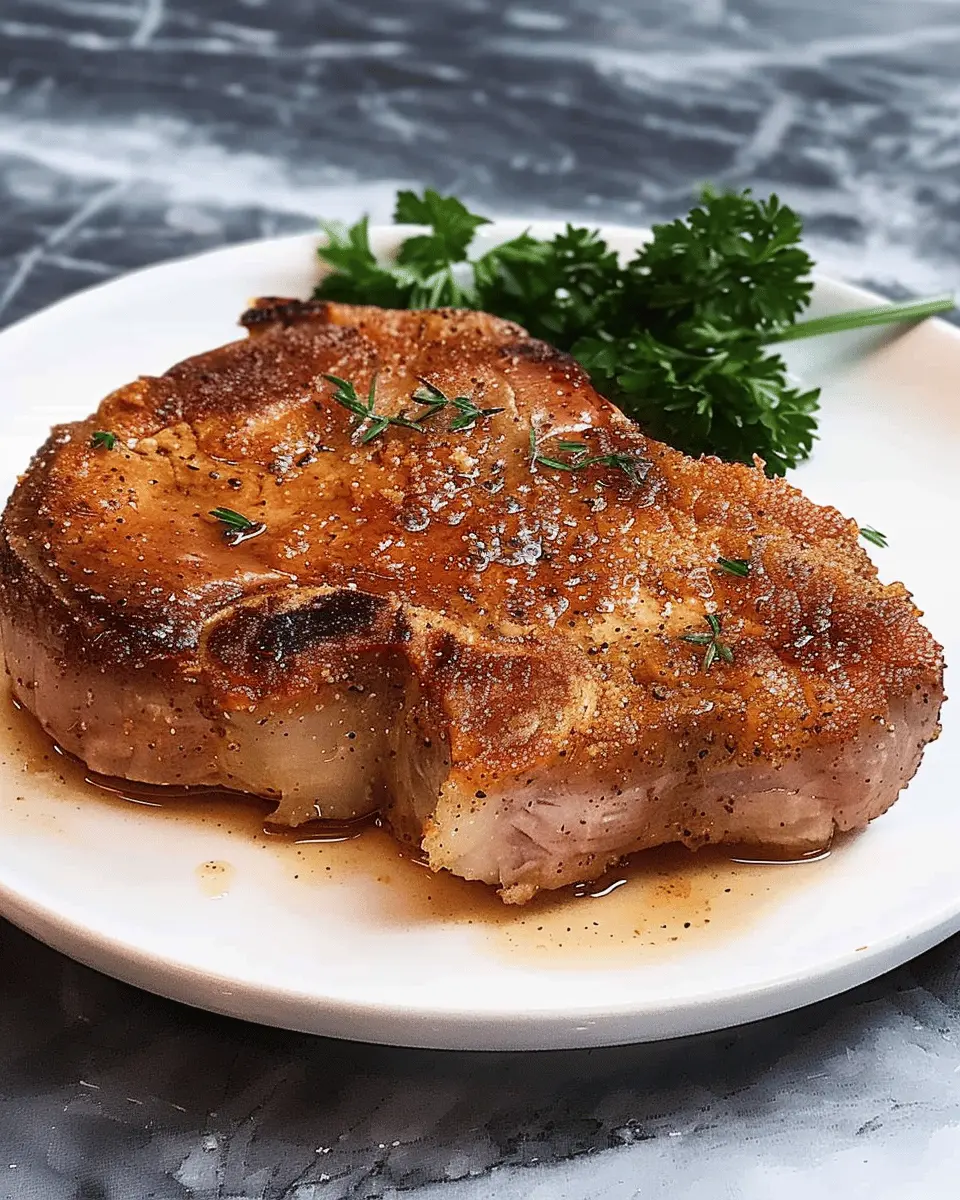 Baked Pork Chops: Juicy Comfort Food for Easy Weeknight Dinners