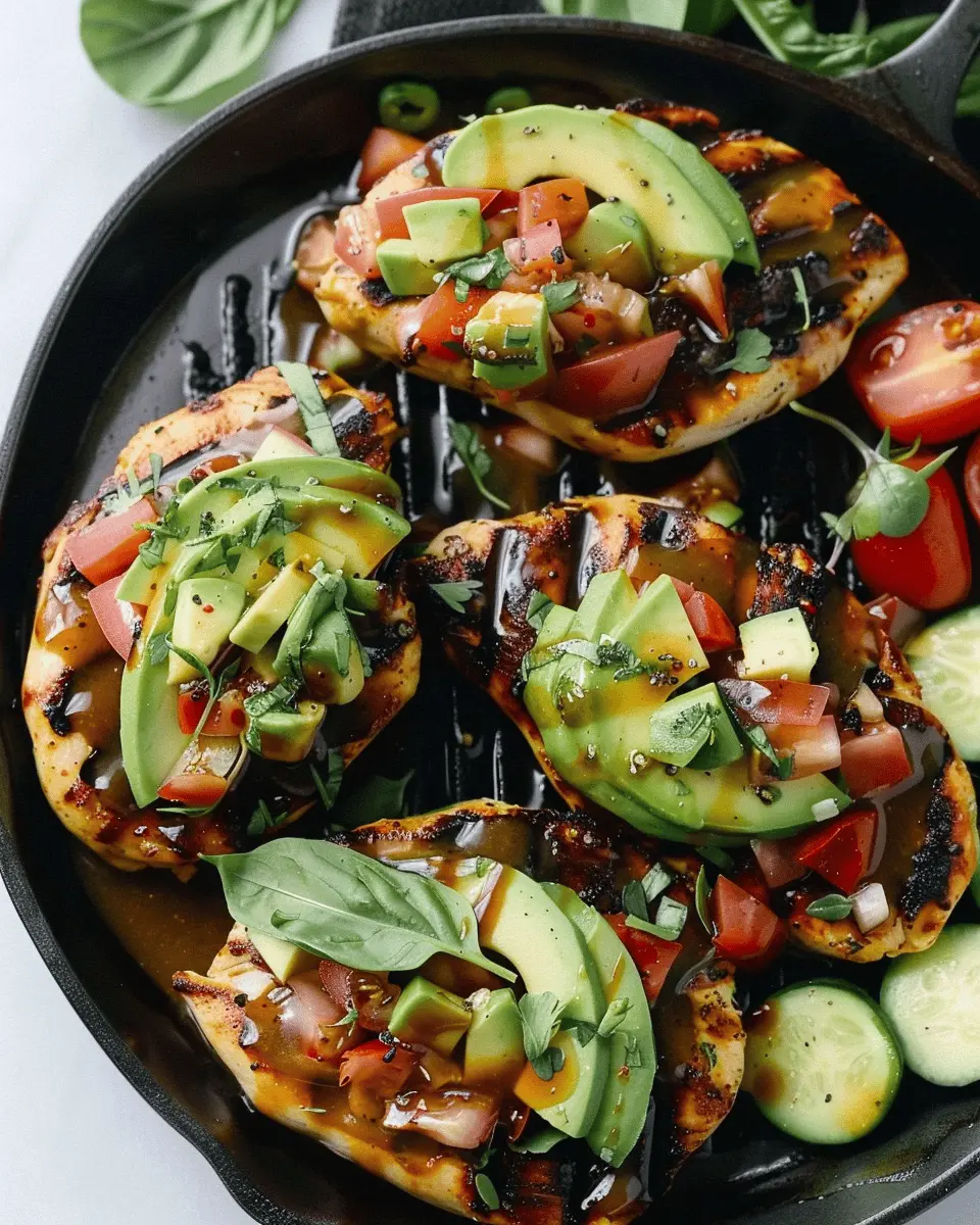 Grilled California Avocado Chicken: Juicy Recipes for Home Chefs