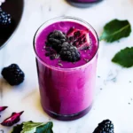 Blackberry Elderberry Smoothie