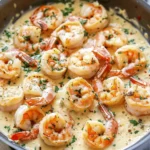 Creamy Garlic Shrimp With Parmesan (Low Carb)