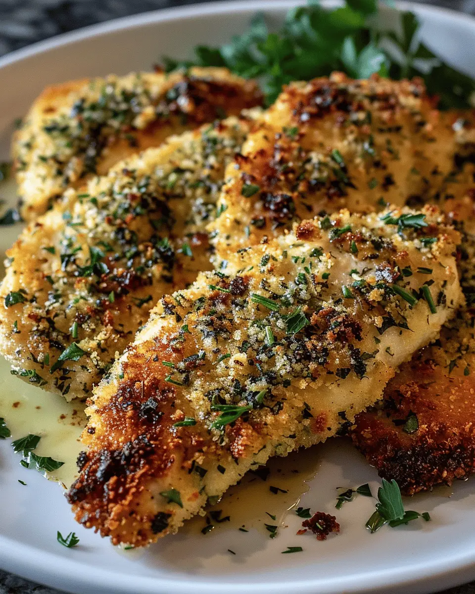 Herb-Crusted Baked Parmesan Chicken: Easy Family Dinner Delight